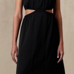 Rails Black Cut out dress
